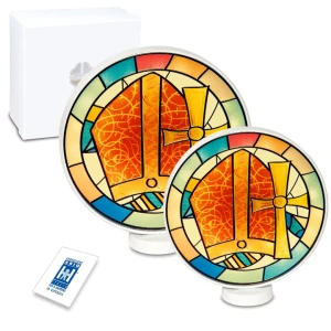 Bomboniere Solidali Quadrifoglio Linea Rito 2026 Icona Cresima LED