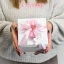 Bomboniere Battesimo e Nascita Baby Elefantino con Aquilone Portafoto Rosa in resina