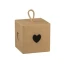scatoline porta confetti marrone con cordino shabby chic 