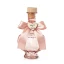 Bomboniere 2025 Bottiglie in vetro colorato trasparenti con tappo da 480 ml con fiocco e cuore personalizzabile