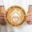 Bomboniere Offerta 2027 sottopentola in legno Casa
