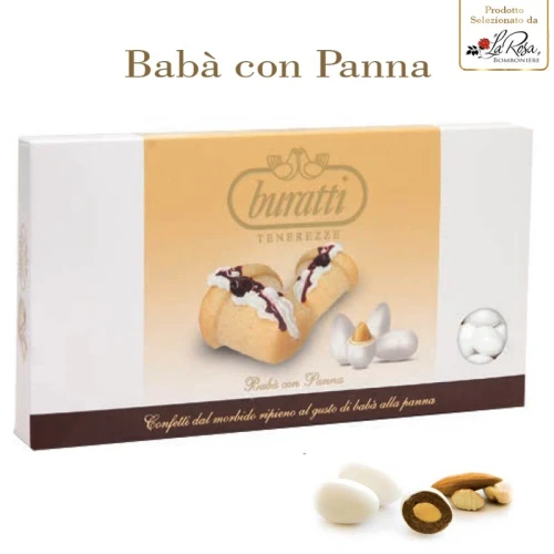 Confetti Buratti - Tenerezze gusto Babà con Panna