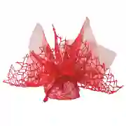 ULTIMI 50 Pezzi Tulle rete rosso 25x25 cm PREZZO PER TUTTI
