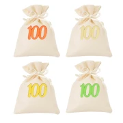 Bomboniere 100 Anni compleanno sacchetti portaconfetti