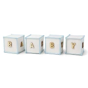 Ultimi 19 pezzi - Scatoline con Lettere BABY