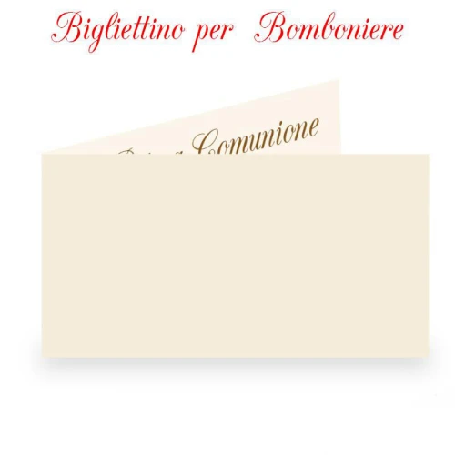 bigliettino per bomboniere econnomico