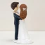 Cake Topper Matrimonio sposi appassionati di musica
