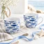 Idee Bomboniere Originali Set 2 tazzine da caffè tema mare