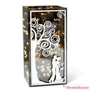 Idea regalo Matrimonio o Bomboniera Testimoni MAXI Lampada Led Personalizzabile