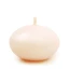 candele galleggianti avorio