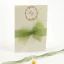 Partecipazione Matrimonio Originale con decori floreali e dettagli verdi - Agata