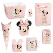 Bomboniere Battesimo Disney Topolina Minnie Scatoline Portaconfetti 