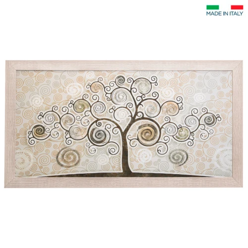 Quadro Albero della vita in legno 109x59 cm