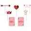 Photo Booth Matrimonio Red - kit per foto simpatiche