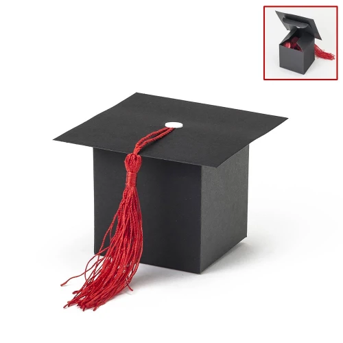 Bomboniere Scatoline Portaconfetti a Forma Cappello Laurea