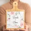 Bomboniere Tema Rose Personalizzate Tagliere in legno