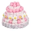 Torta di Marshmallow Rosa per bimba