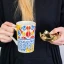 Bomboniere maioliche tazza MUG con CORONA e Shopper