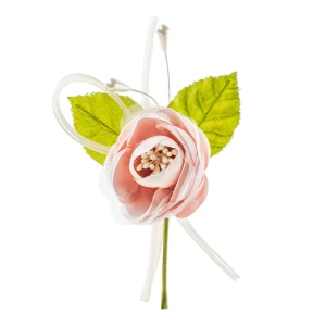 Fiore Pick Rosa Grande Rosa per decorazione o confezionamento bomboniere