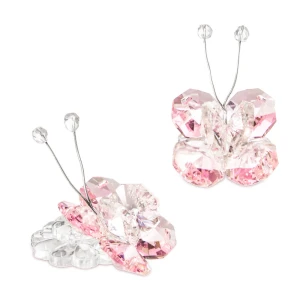 Bomboniere Farfalle in Cristallo Swarovski Rosa