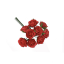 fiore bocciolo rosa rosellina per bomboniere fai da te rosso