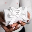 Bomboniere 2027 Sacchettini Portaconfetti con CONFEZIONE Nozze di Diamante brillanti con applicazione incisa