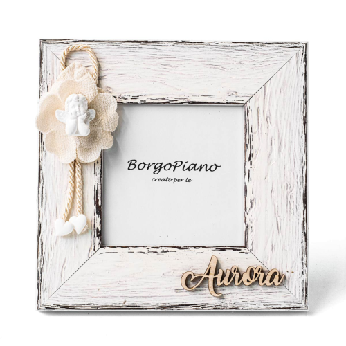 Bomboniere Portafoto Alta Qualità con angelo Personalizzabile