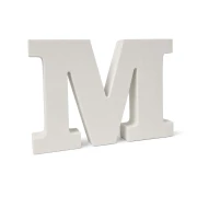 Ultimi 28 pezzi - Lettera M in Legno