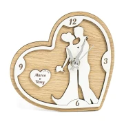 Bomboniere Matrimonio e Anniversario Orologio con Sposi Personalizzato