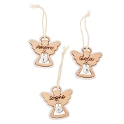 Bomboniere 2026 Linea Angel Ciondoli con parole a forma di angelo