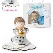 ⚡OFFERTISSIMA Bomboniere  Linea Coeur Angeli argentati con cuore oro personalizzabili