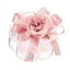 Scatole in Plexiglass decorate a mano con fiori e nastri