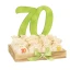 Bomboniere 70 Anni compleanno Cesto con 20 sacchetti