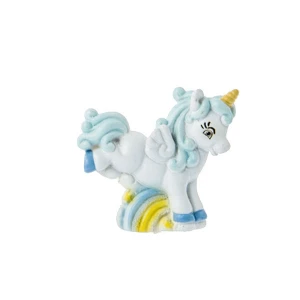 Ultimi  27 pezzi Bomboniere Battesimo Unicorno Magnete