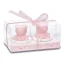 Confezione 2 candeline orsetto