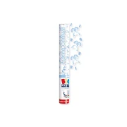cannone sparacoriandoli 30 cm coriandoli celesti