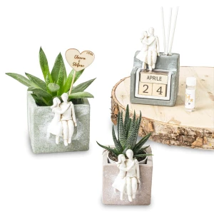 Bomboniere 2026 Linea Promessa Vaso Standard Coppia