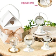 Bomboniere Linea Globo 2026 Mappamondo con stand in metallo