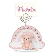 Bomboniere Battesimo e Nascita Femmina 2027 Linea Baleno Clip Segnaposto