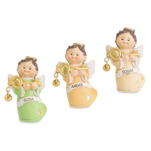 Bomboniere Angeli Gioia Sogni Amore in Offerta Stock
