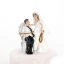 cake topper simpatici sposa lega e frusta LO SPOSO SADOMASO
