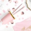 6 Bicchieri di carta 220cc colore Rosa