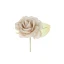 Rose in tessuto per Bomboniere fai da te 6x13 cm