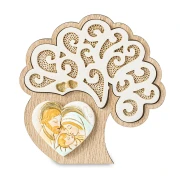 Bomboniera Icona Albero della Vita con Cuore Sacra Famiglia