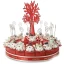 Torta Bomboniere Laurea 20 fette con Coccinelle clip e albero