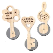 ⚡ OFFERTISSIMA Bomboniera Taglia Pizza Linea Spizzo in Legno