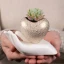 Vaso portapiantina Mano con Cuore in ceramica personalizzabile
