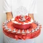 Torta Bomboniere per Laurea 24 Fette Coccinelle