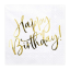 20 Tovaglioli di carta 33x33 cm per compleanno "happy Birthday"
