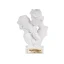 Bomboniere 2027 Matrimonio Statua Coppia che si bacia con cuore "I ♥ U"